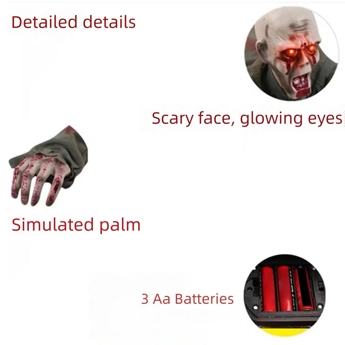 The Halloween Zombie That Crawls Towards Your Guests