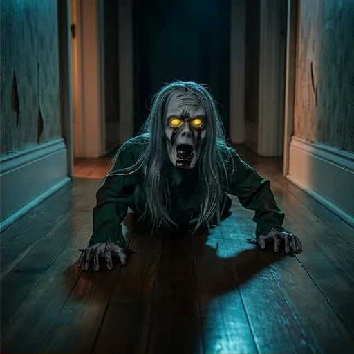The Halloween Zombie That Crawls Towards Your Guests