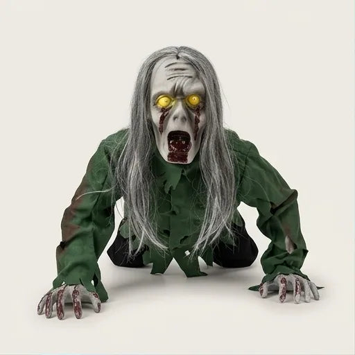 The Halloween Zombie That Crawls Towards Your Guests